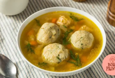 Sopa de Bola - Sopa de Capeletti com Bolinhas de Pien (Recheio Italiano)