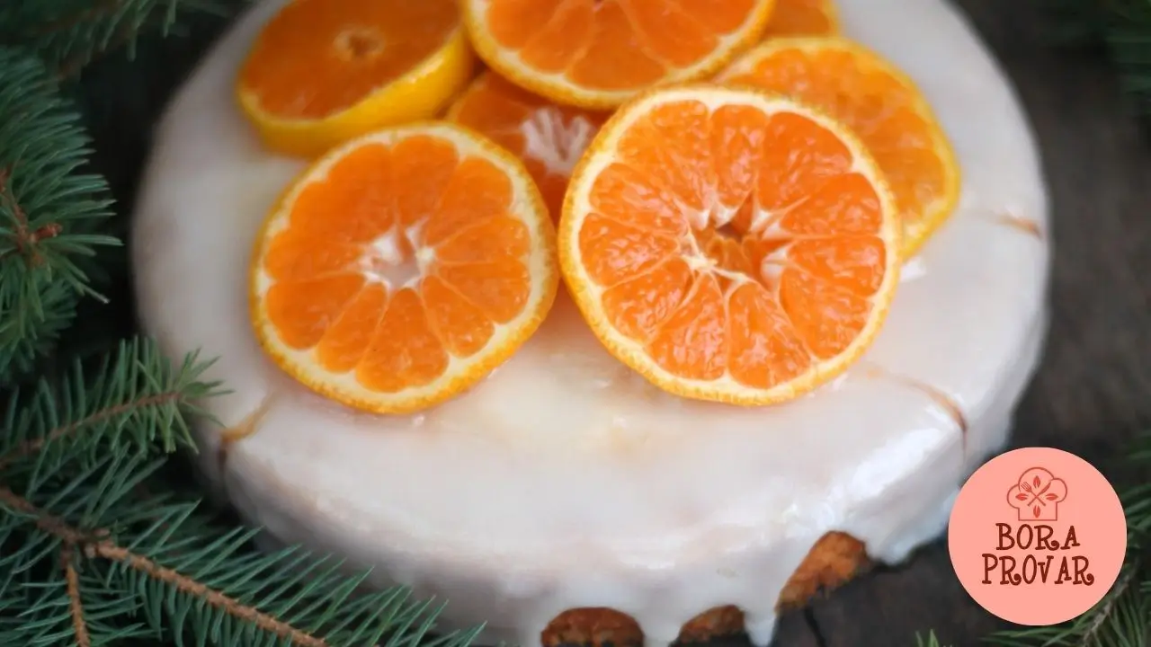 Bolo de Bergamota Caseiro de Liquidificador